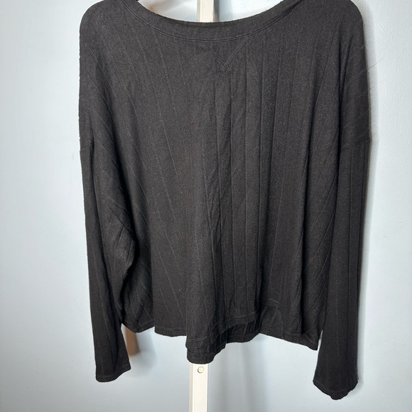 BP NWT Cozy Ribbed Pijama Top Plus Size Oversized - Picture 2 of 4